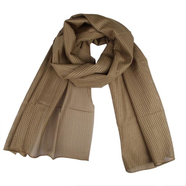 Camouflage Breathable Mesh Scarf - Image 5