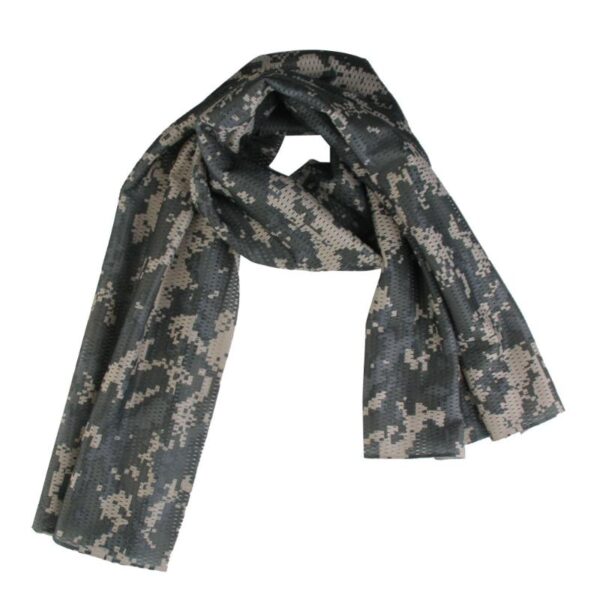 Camouflage Breathable Mesh Scarf - Image 4