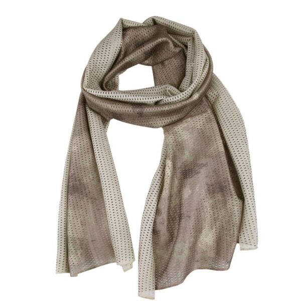 Camouflage Breathable Mesh Scarf - Image 3