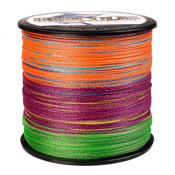 Multicolor PE 4 Strands Braided Fishing Line - Image 3