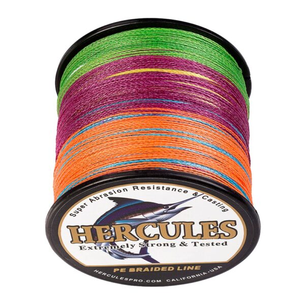 Multicolor PE 4 Strands Braided Fishing Line - Image 5