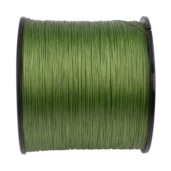 8 Strands Braided Army Green PE Fishing Line - Image 5