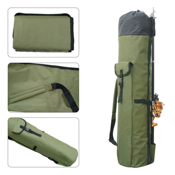 Fishing Portable Nylon Fishing Bag - Image 4