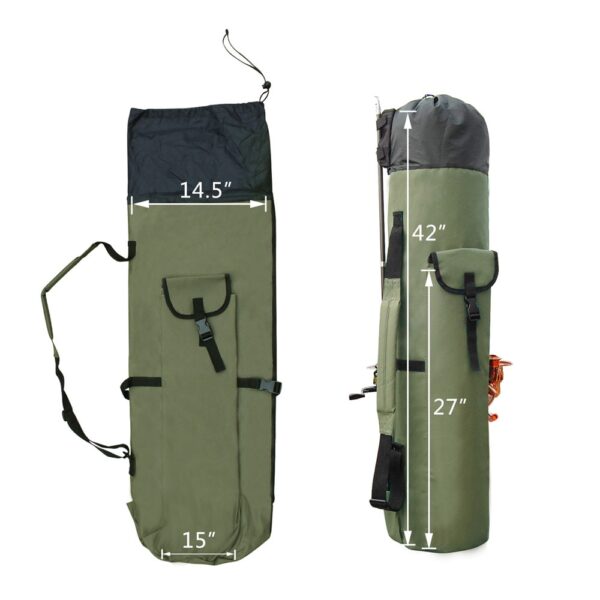 Fishing Portable Nylon Fishing Bag - Image 3