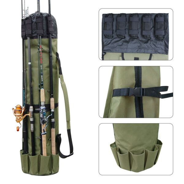 Fishing Portable Nylon Fishing Bag - Image 5