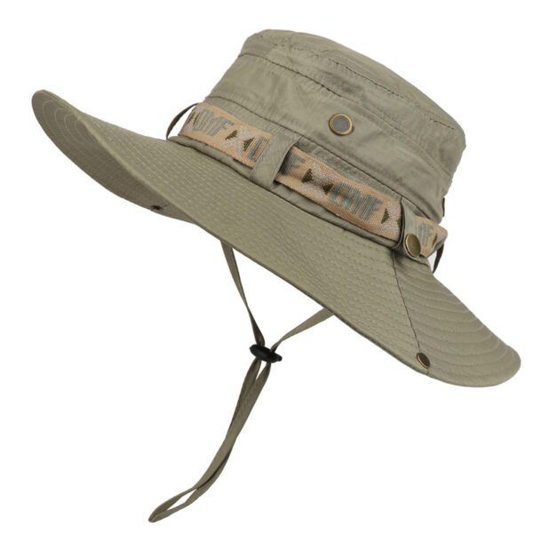 Unisex Waterproof Safari Hat with Strap