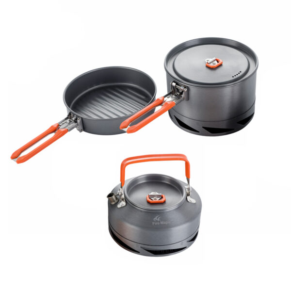 Set Outdoor Camping Cookware