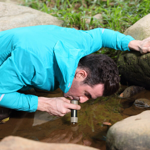 Portable Easy-to-Use Compact Plastic Camping Water Filter