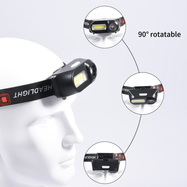 6 Modes LED Headlamp - Image 2